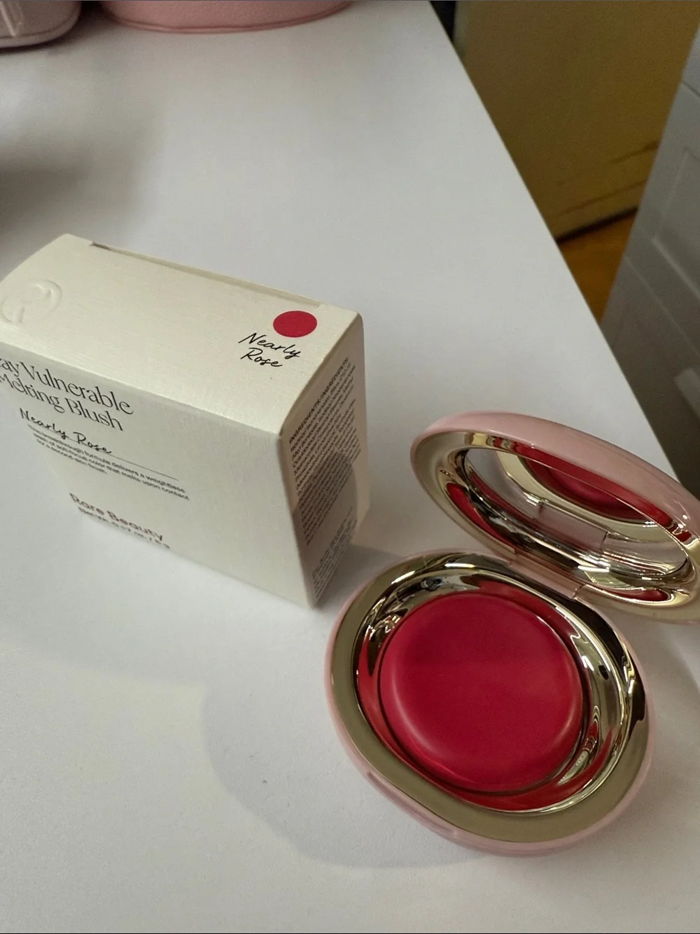 Rare Beauty Stay Vulnerable Melting Blush — Nearly Rose Pink